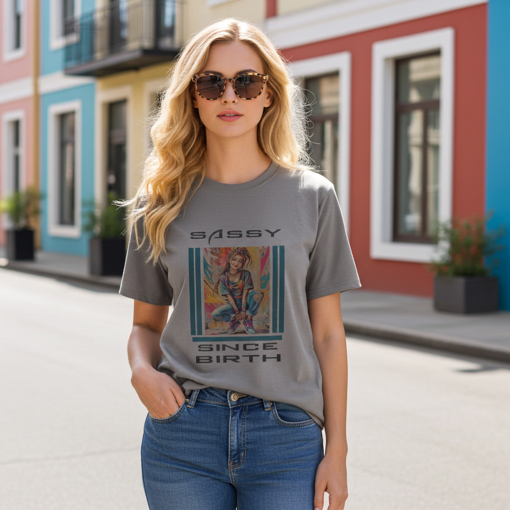 Loose fit t-shirts women's streetwear