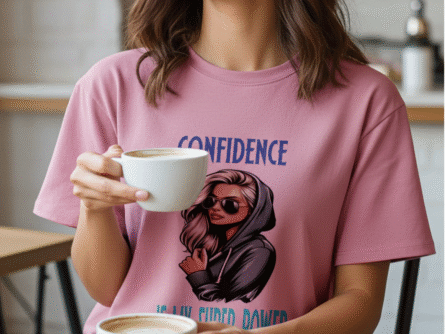 Confidence is My Super Power Tee for Women