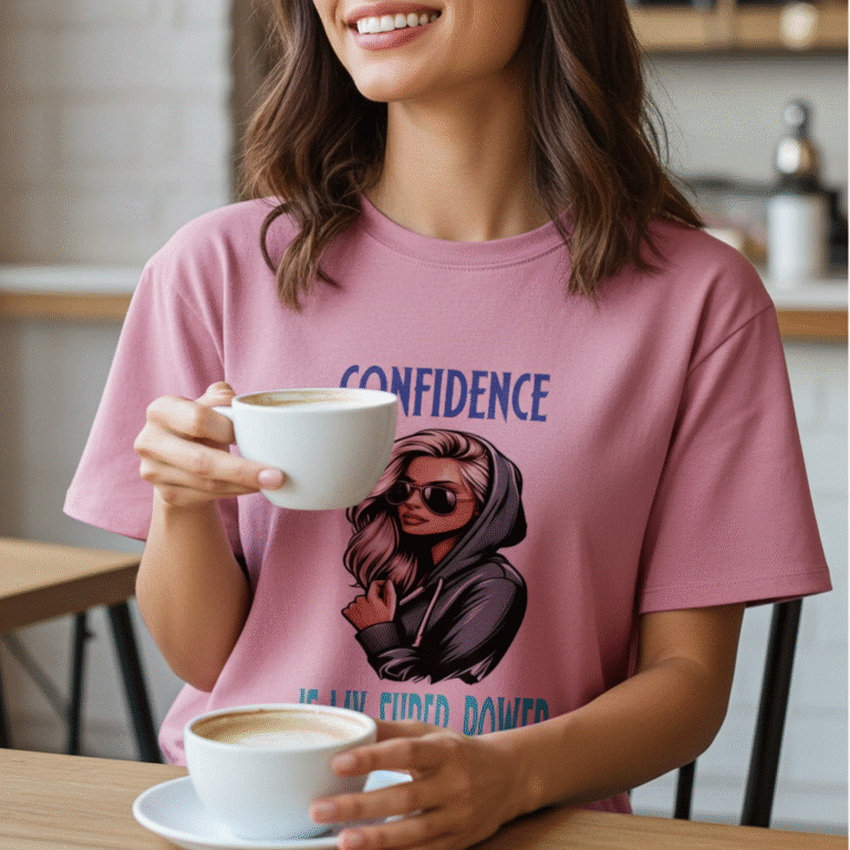 Confidence is My Super Power Tee for Women