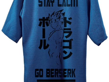 Side view of Anime stylish loose fit t-shirt for men under 499