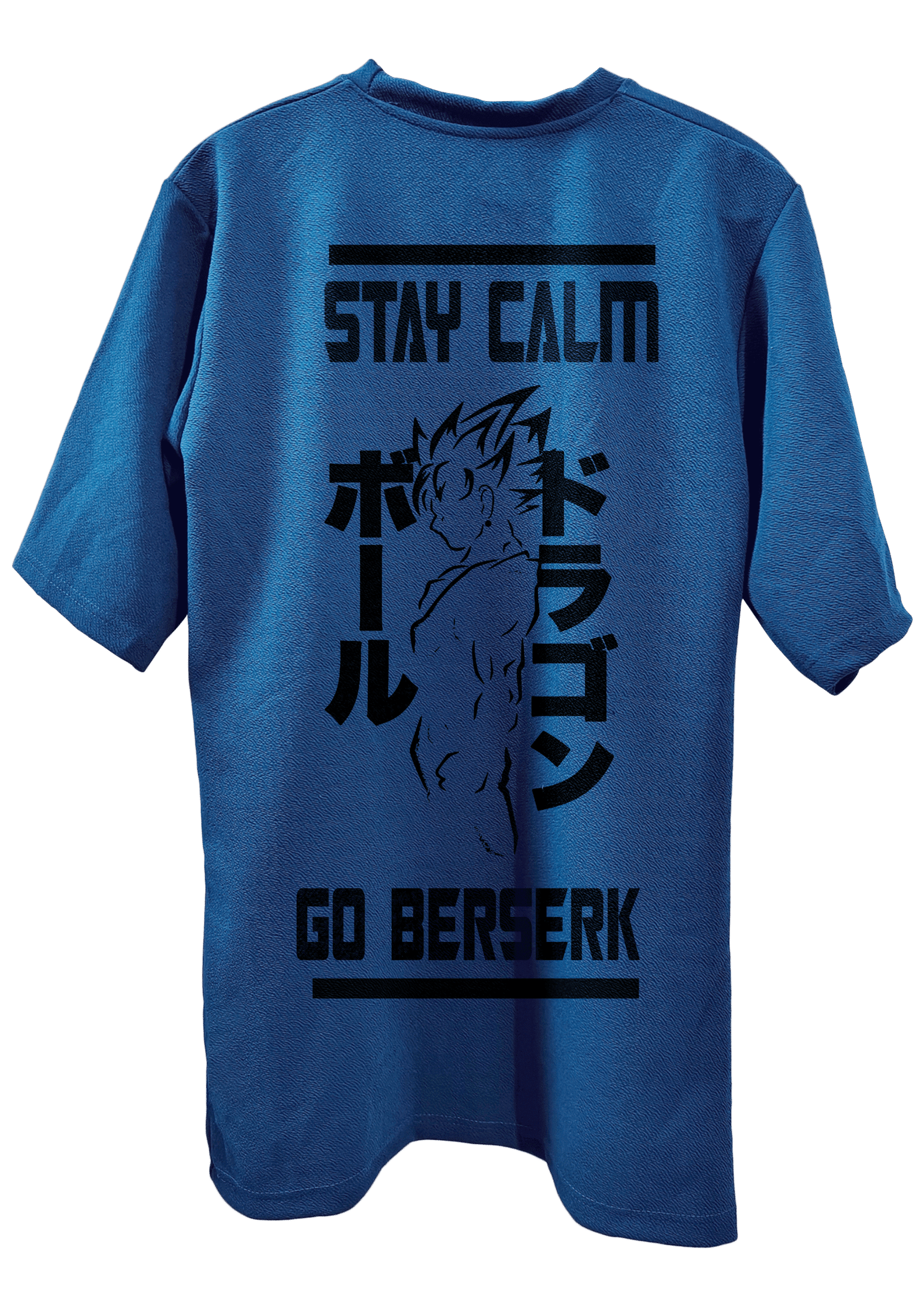 Side view of Anime stylish loose fit t-shirt for men under 499