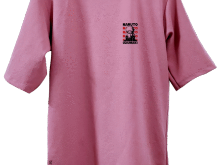 Back side of Naruto anime t-shirt under ₹499