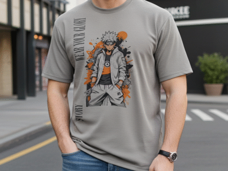 Anime Oversized Streetwear Tee