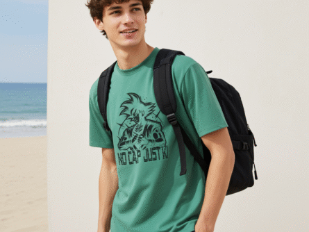 Baggy Special look anime T-shirt for men