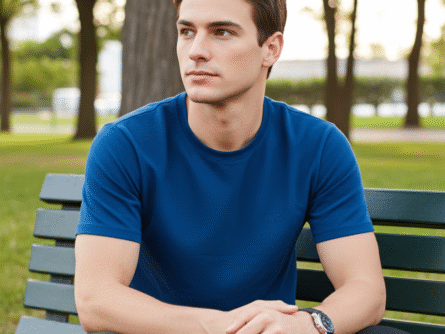 Front view of Anime stylish loose fit t-shirt for men under 499