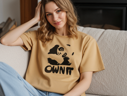 Stunning Look Party Wear of Baggy T-Shirt for Women