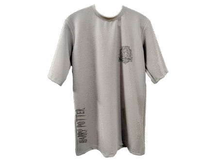 Fabric texture of Gryffindor Oversized T-Shirt