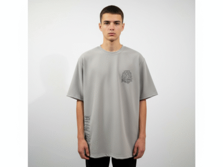 Harry Potter Gryffindor Oversized T-Shirt for Men back view