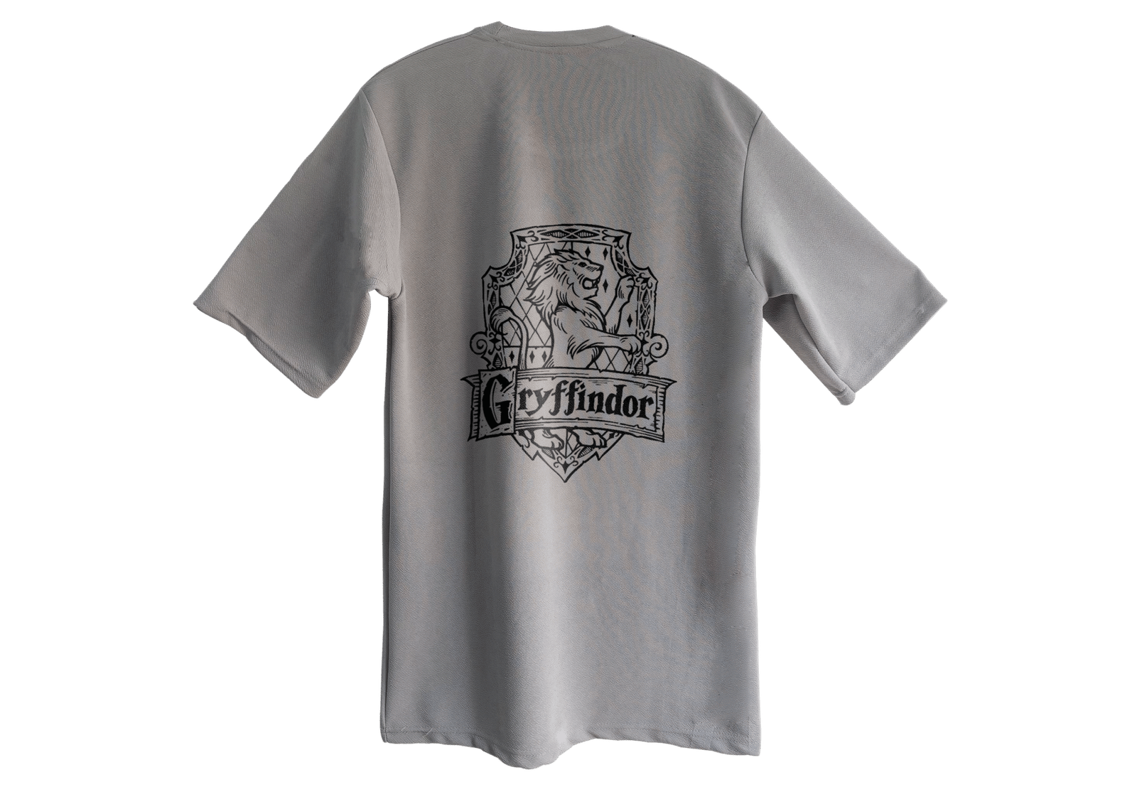 Gryffindor Oversized T-Shirt – Trendy Harry Potter Streetwear by Trisholic back design