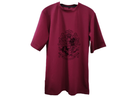 Red color Hog wards over sized t-shirts 
