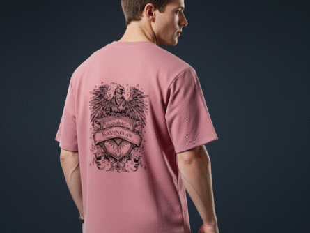 Ravenclaw Cotton Candy Harry Potter T-shirt for Men | Trisholic fabric zoom