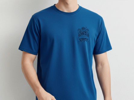Blue everyday oversized t-shirt design – Oversized Slytherin Blue Harry Potter T-Shirt for Men | Trisholic