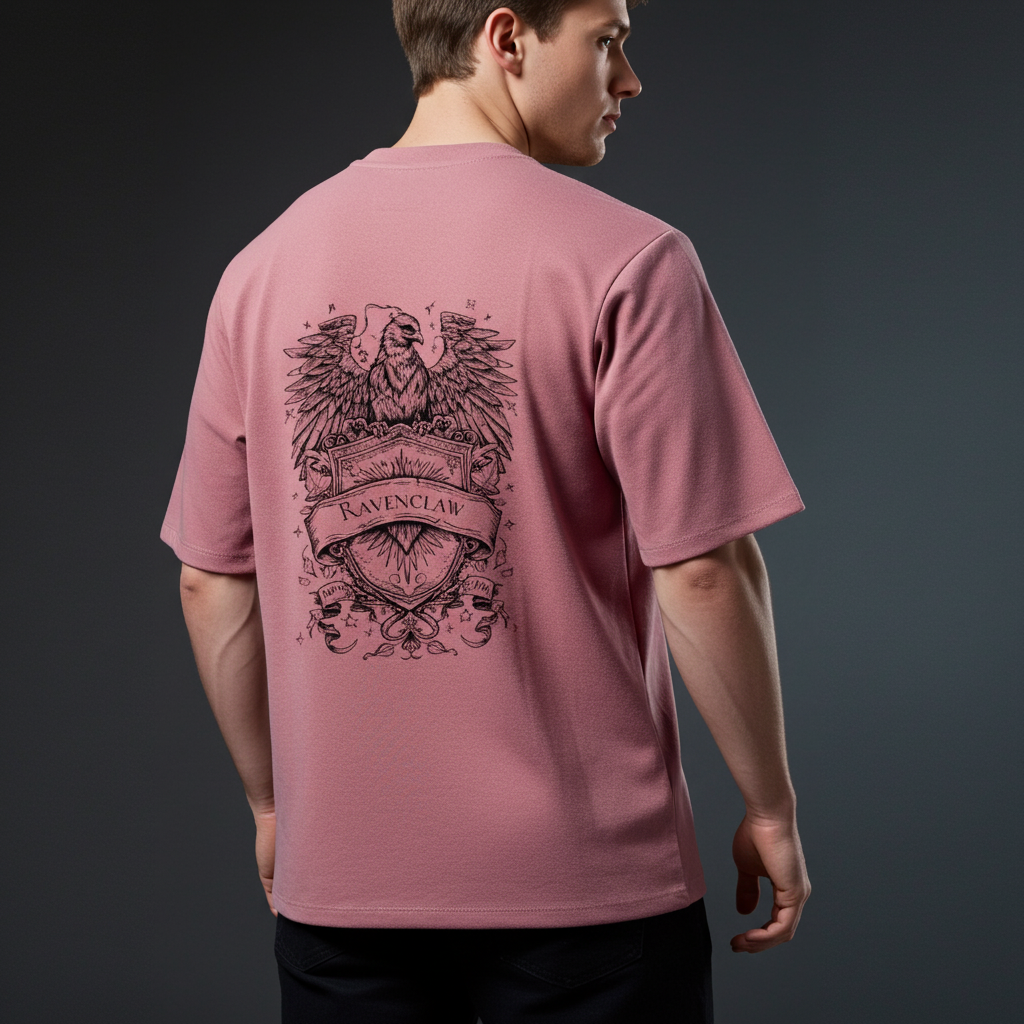Ravenclaw Cotton Candy Harry Potter T-shirt for Men | Trisholic side profile