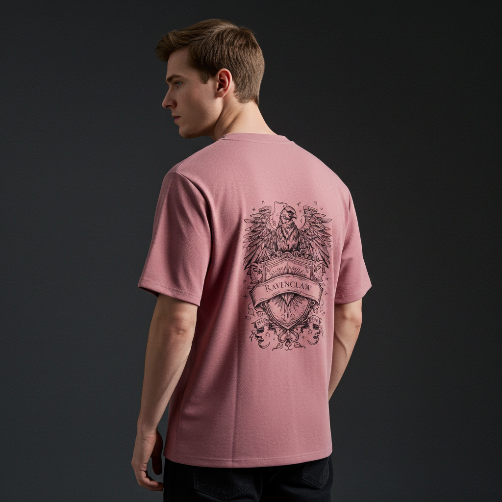 Ravenclaw Cotton Candy Harry Potter T-shirt for Men | Trisholic folded layout