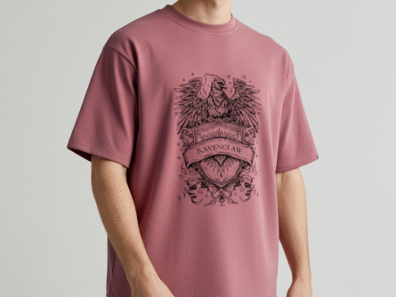 Ravenclaw Cotton Candy Harry Potter T-shirt for Men | Trisholic back shot