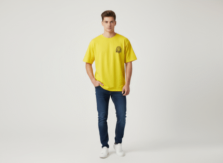 Gryffindor Yellow color Harry potter Stylish oversize t-shirts – Trisholic