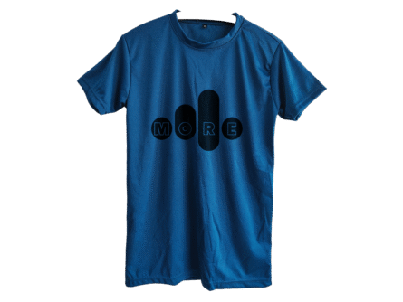 Premium comfort with Blue Slim Fit Men’s T-Shirt | Lightweight Polyester – Trisholic